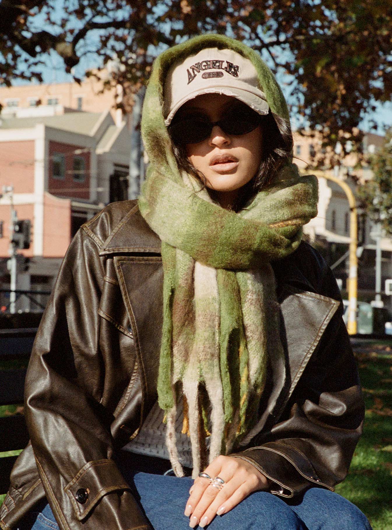 Eunoia-Scarf-Green-Brown